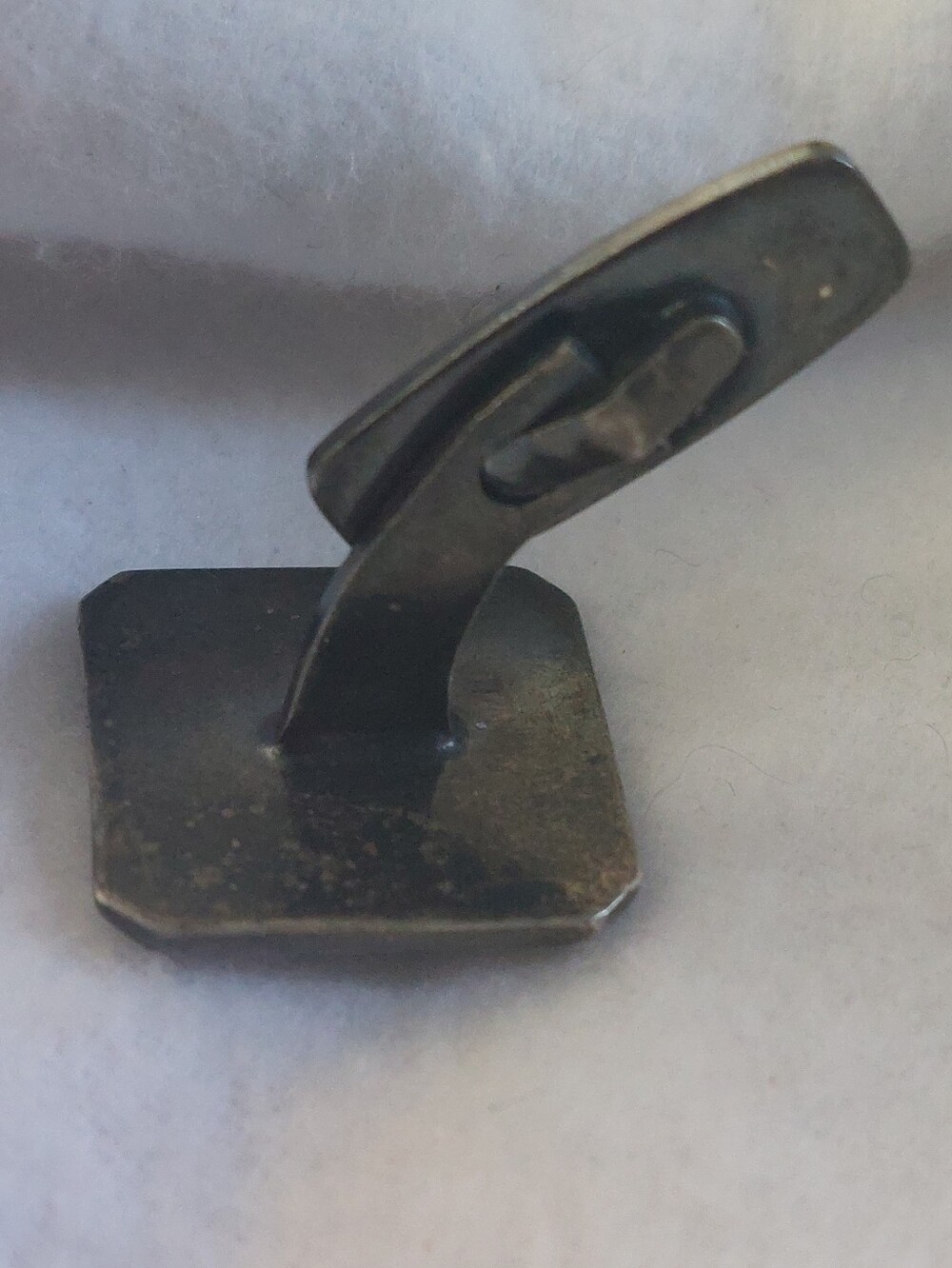 VTG Danish Sterling Silver 925 Cufflink Kalsing Nude Mermaid Mid Century Single - Picture 6 of 8